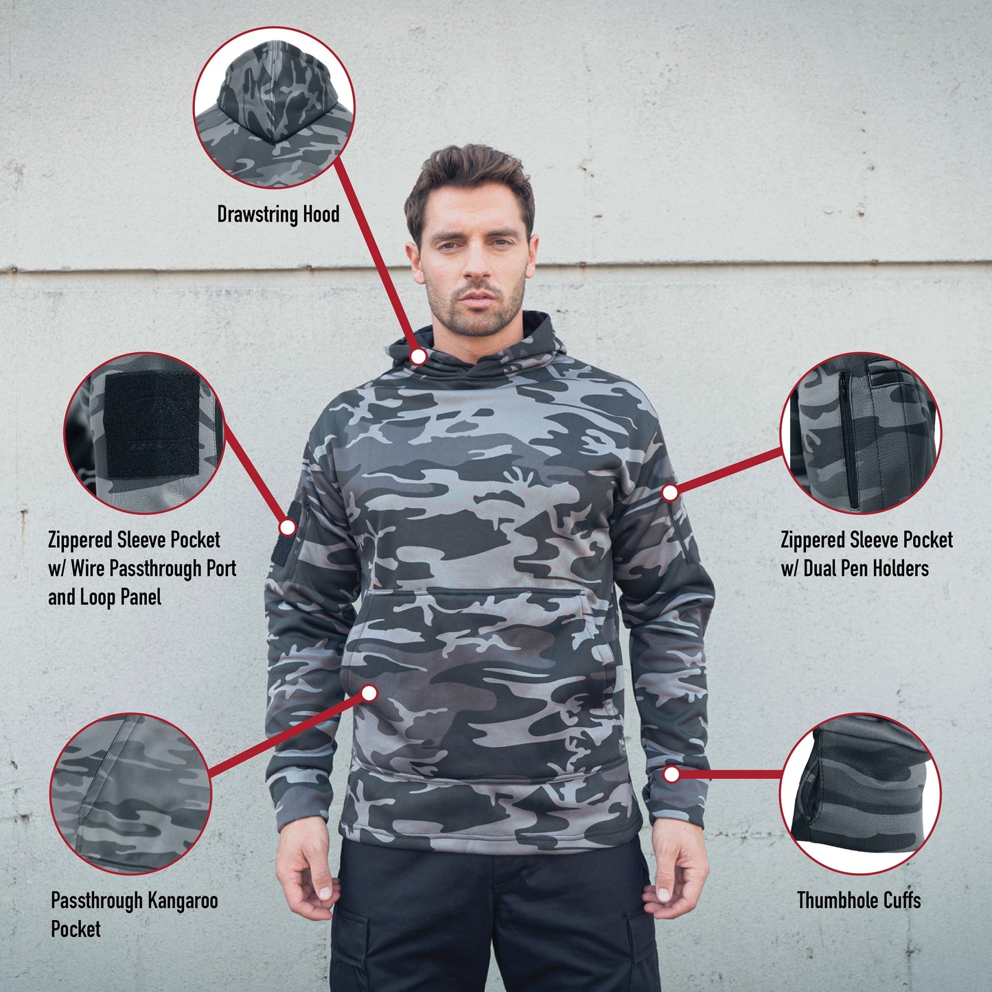This Able Veteran Conceal Carry Hoodie