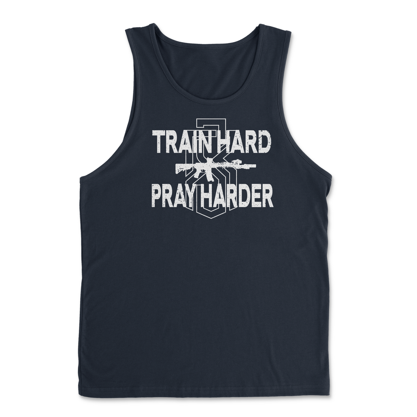 RS Train Hard Mens Muscle Tank Top