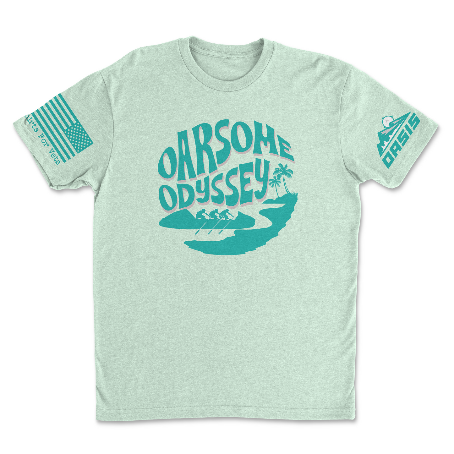 Oarsome Odyssey Tropical tee