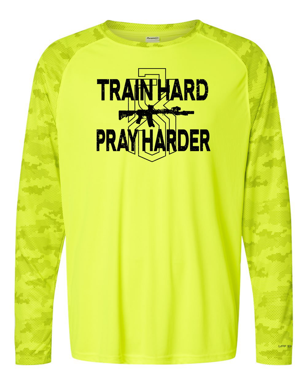 RS Train Hard Camo Performance Long Sleeve