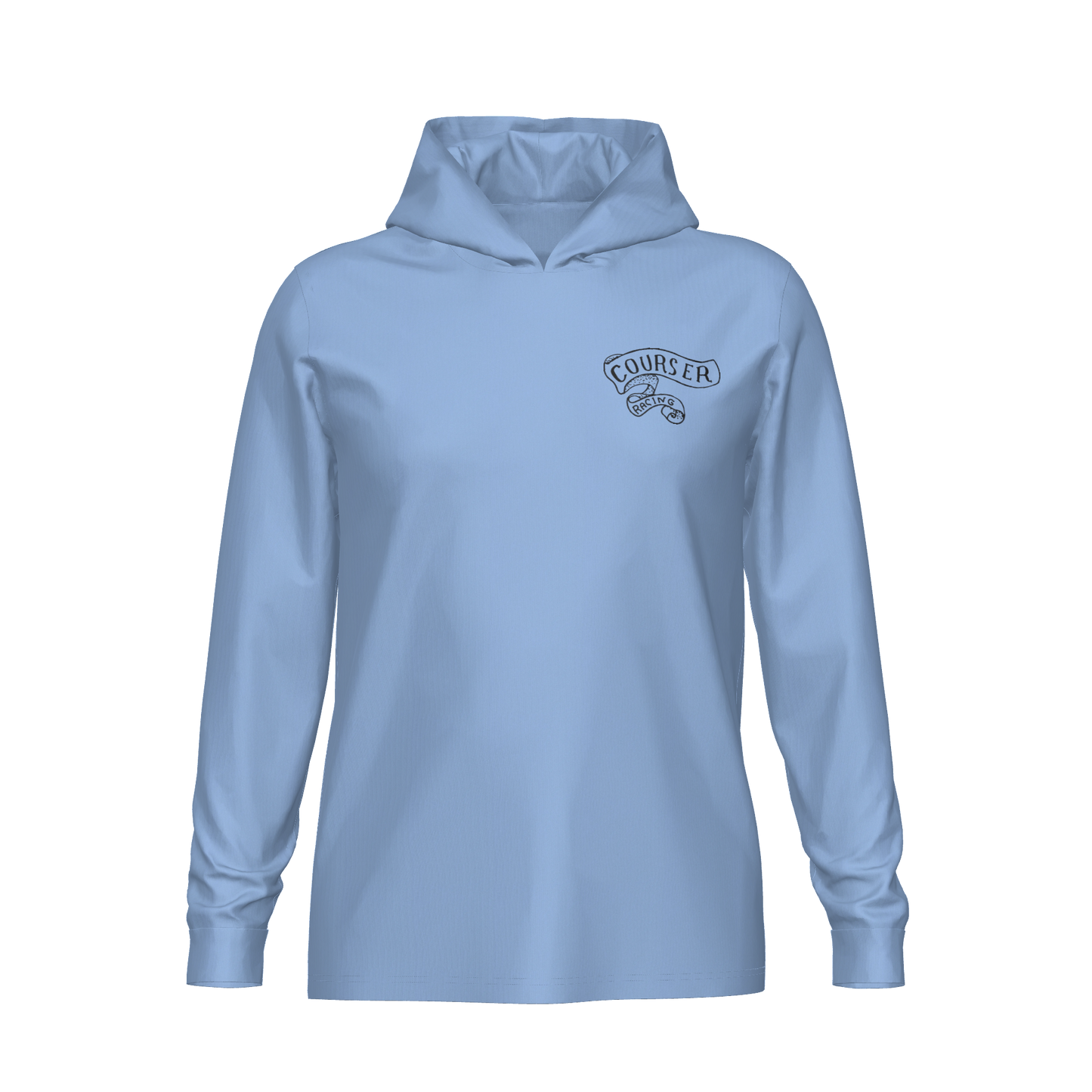 Courser Racing Mermaid Hooded Performance Long Sleeve