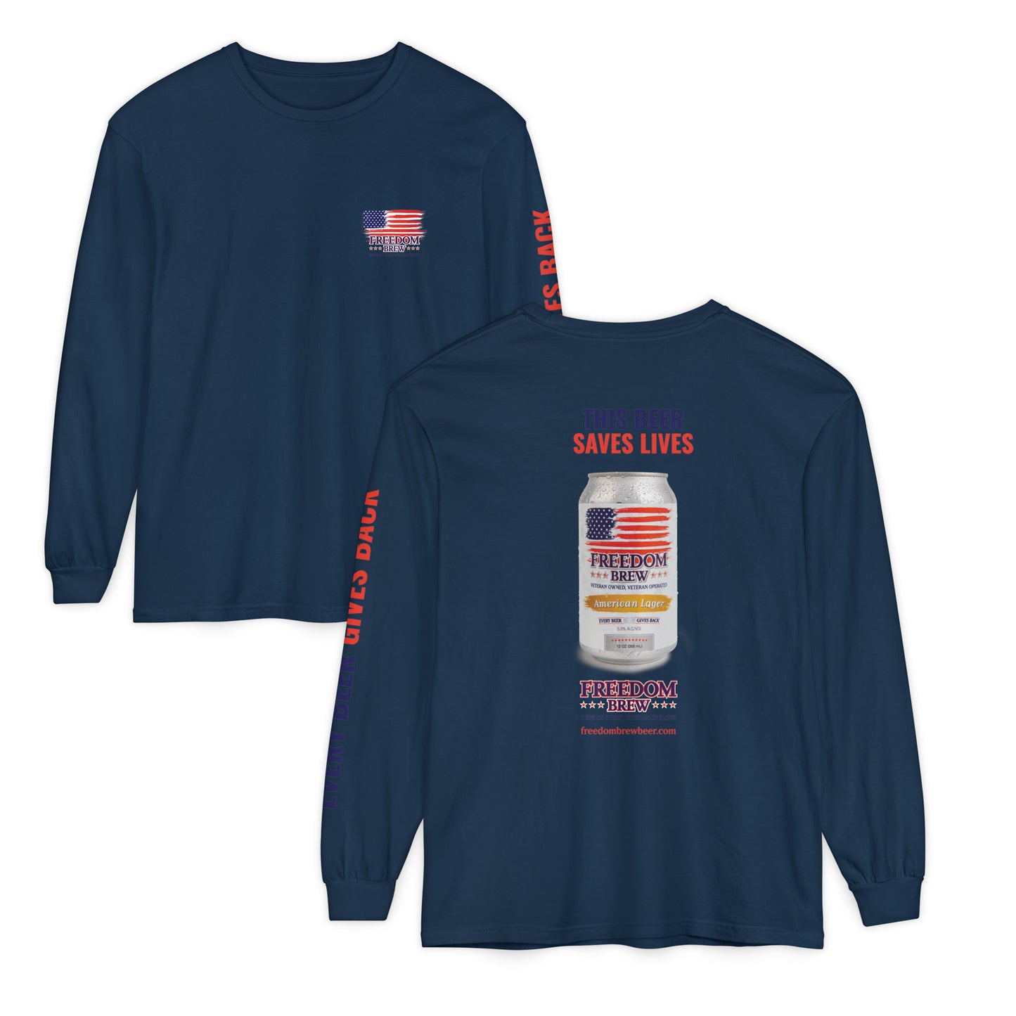 Freedom Brew Long Sleeve Tee