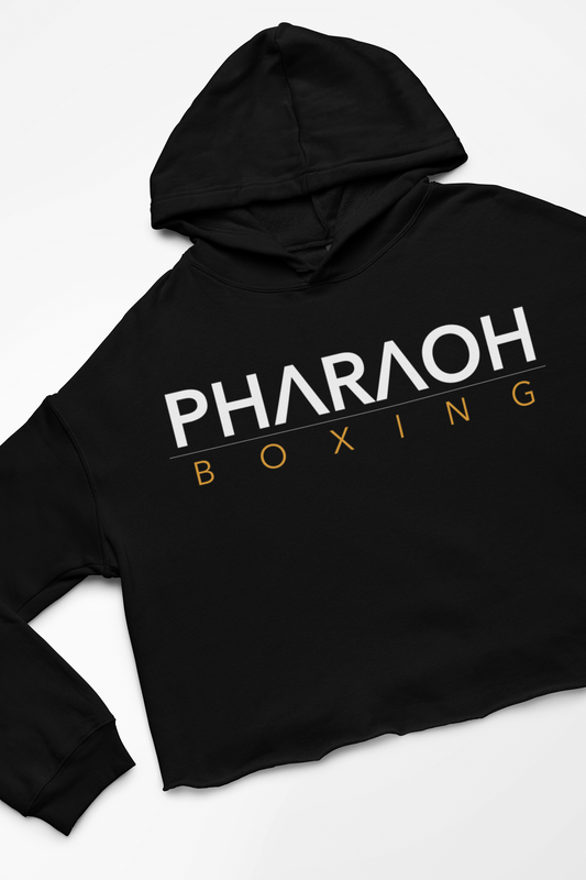 Pharoah Boxing Women's Cropped Top Hoodie