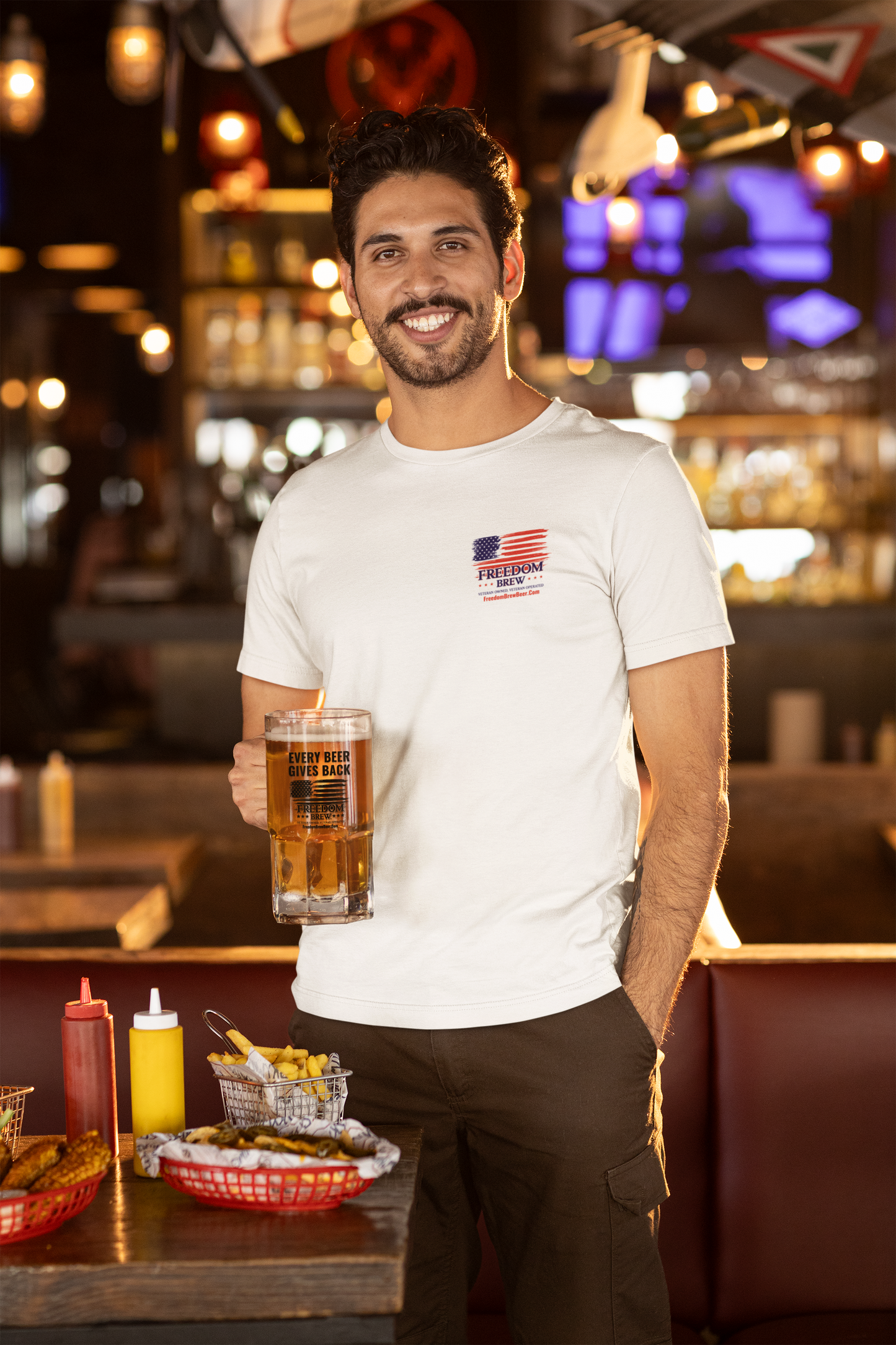 Freedom Brew Can Lovers Tee