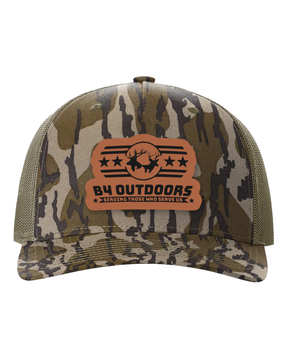 B4 Outdoors Bottomland Camo Hat
