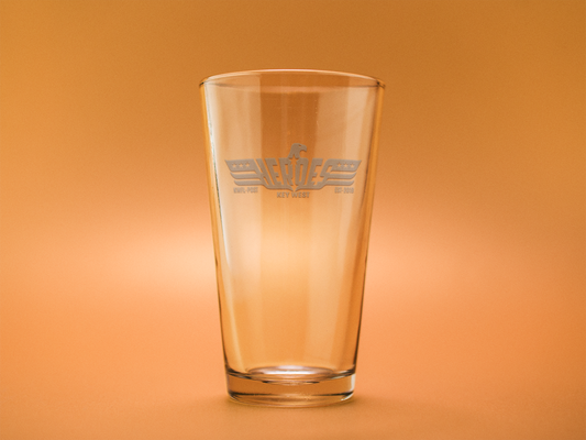 Heroes Bar 16oz Pint Glass