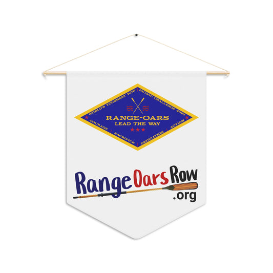 Pennant Wall Art - Support Range Oars Row