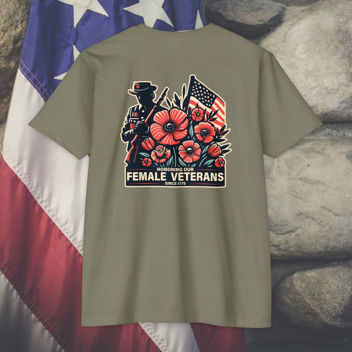 Shirts For Vets Female Vets T-shirt