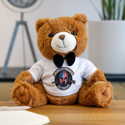 American Warrior Outdoors Teddy Bear with T-Shirt