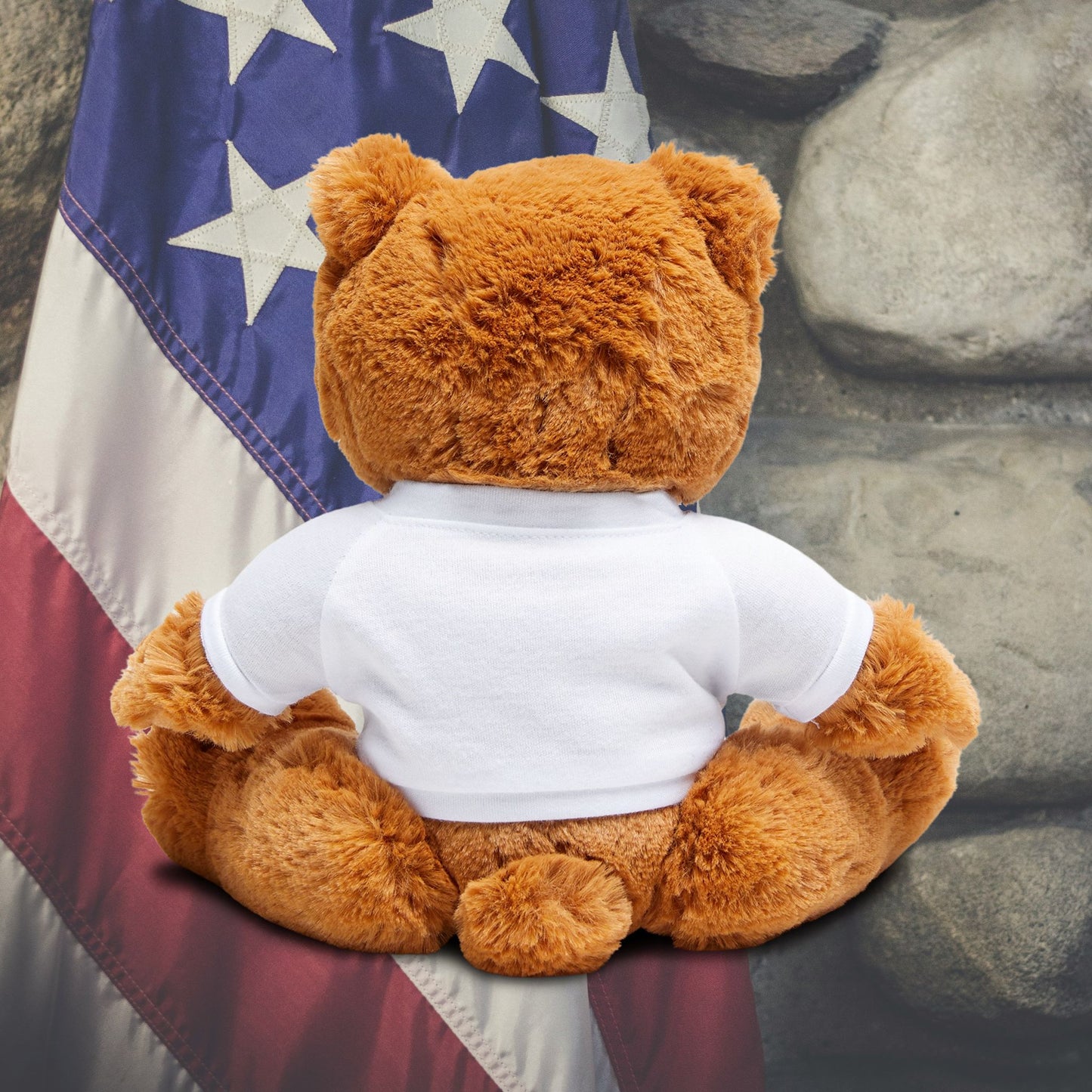 American Warrior Outdoors Teddy Bear with T-Shirt