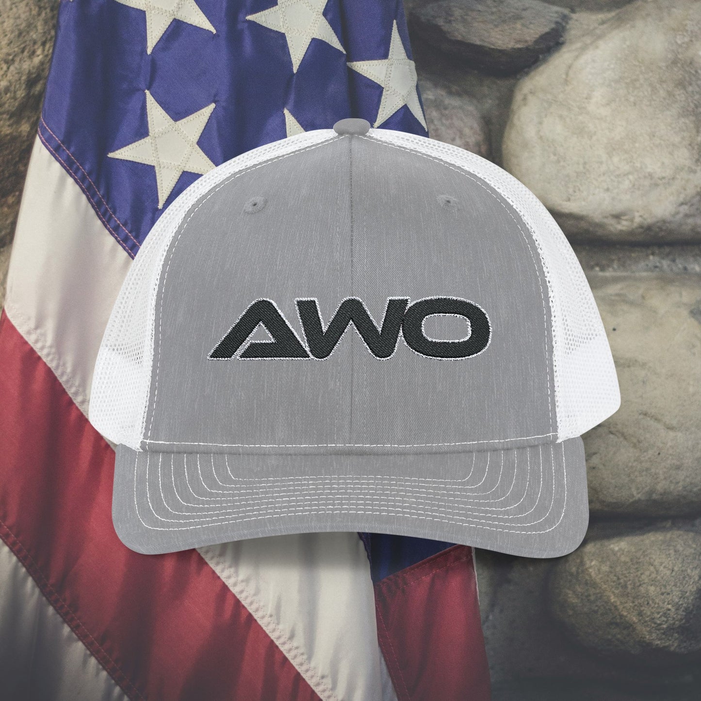 American Warrior Outdoors Snapback Trucker Cap