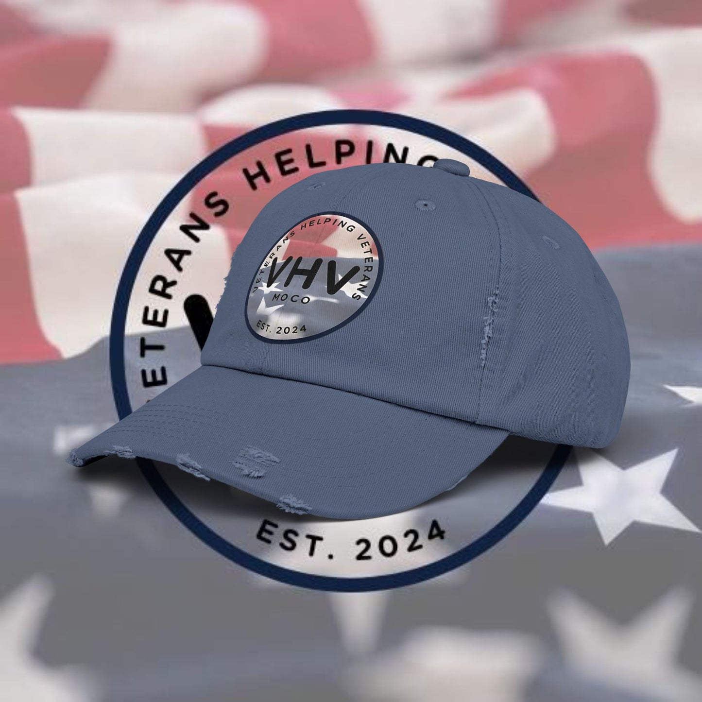 Veterans Helping Veterans MoCo Distressed Cap