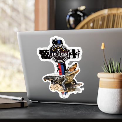 10 CAN, inc. GatorVinyl Sticker