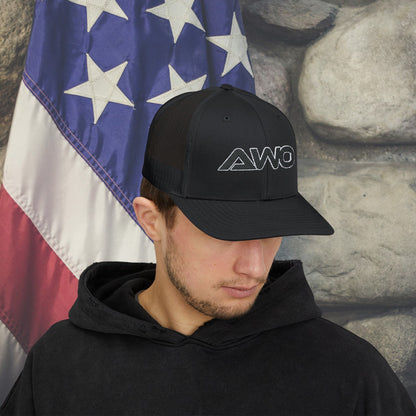 American Warrior Outdoors Snapback Trucker Cap