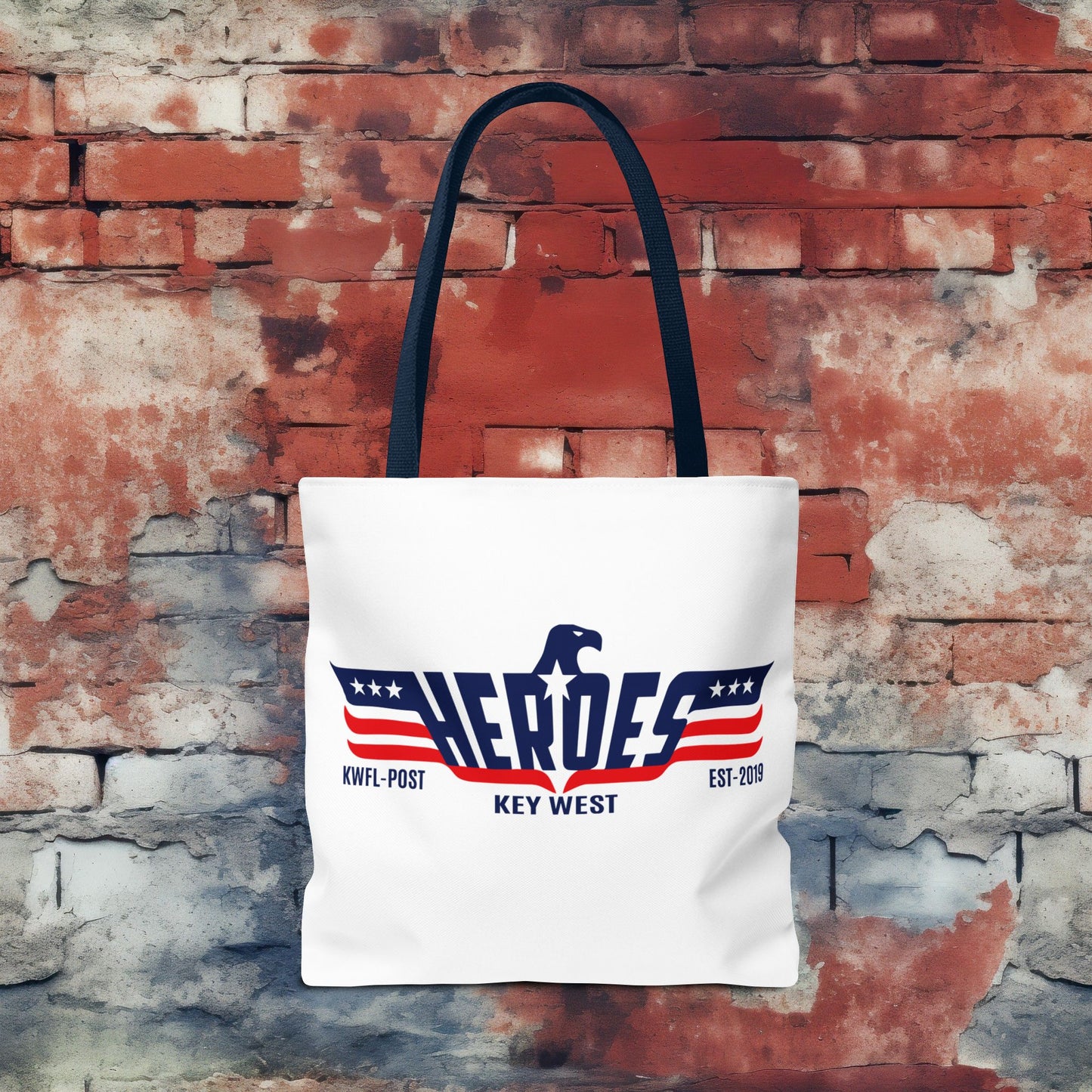 Heroes Bar key West Tote Bag