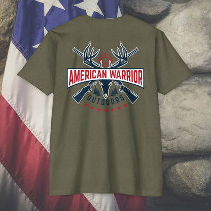 American Warrior Outdoors Hunting Men's Jersey T-shirt