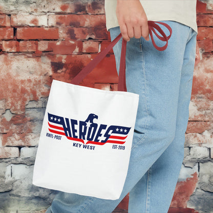 Heroes Bar key West Tote Bag