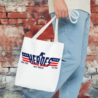 Heroes Bar key West Tote Bag