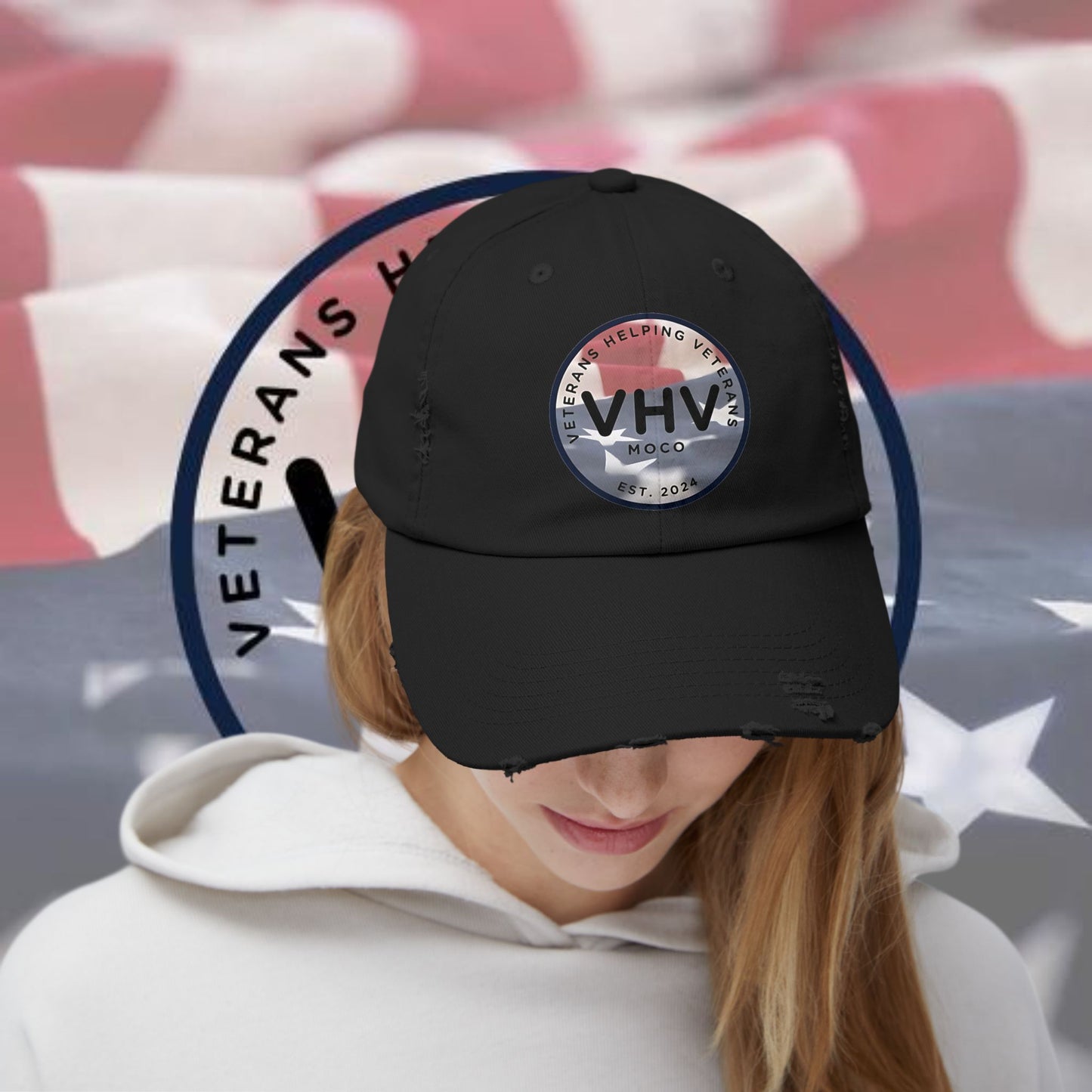 Veterans Helping Veterans MoCo Distressed Cap