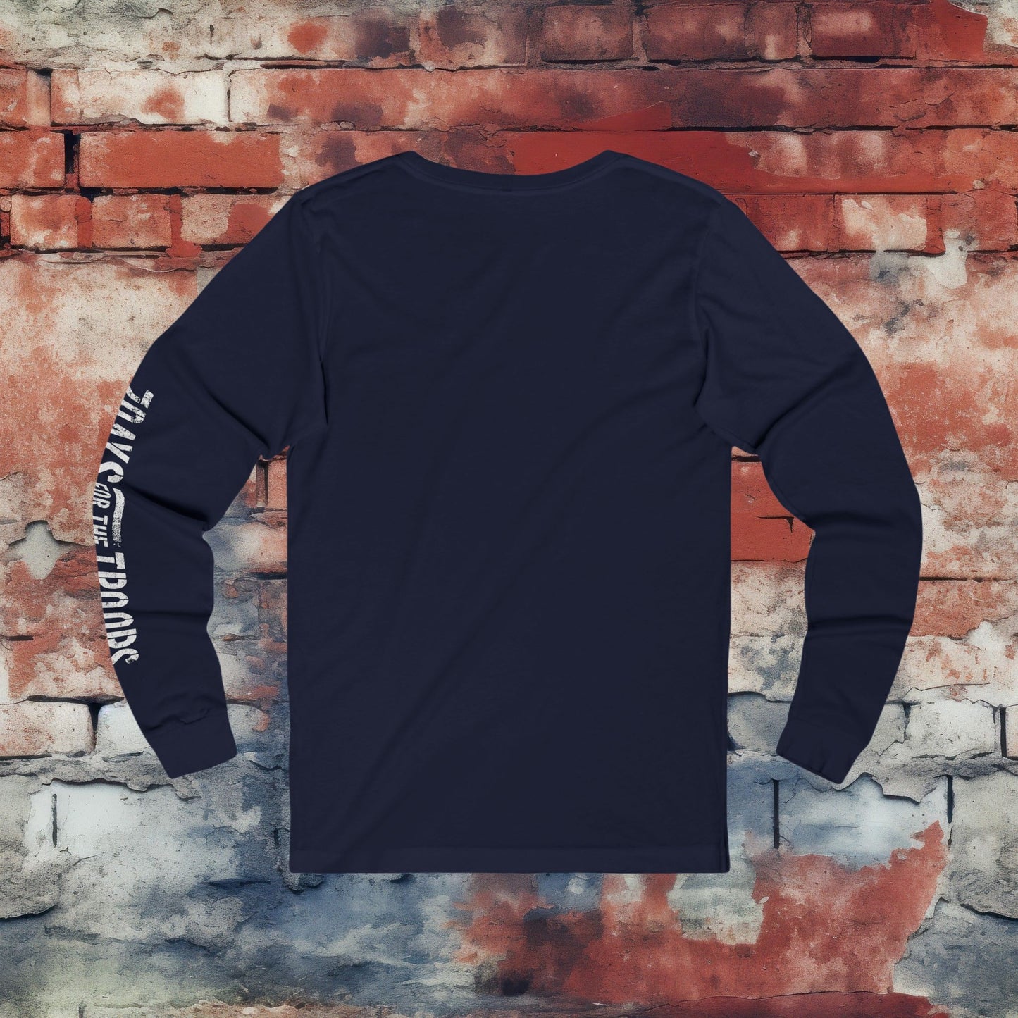 Long Sleeve Tee - Supports 7 Days For The Troops