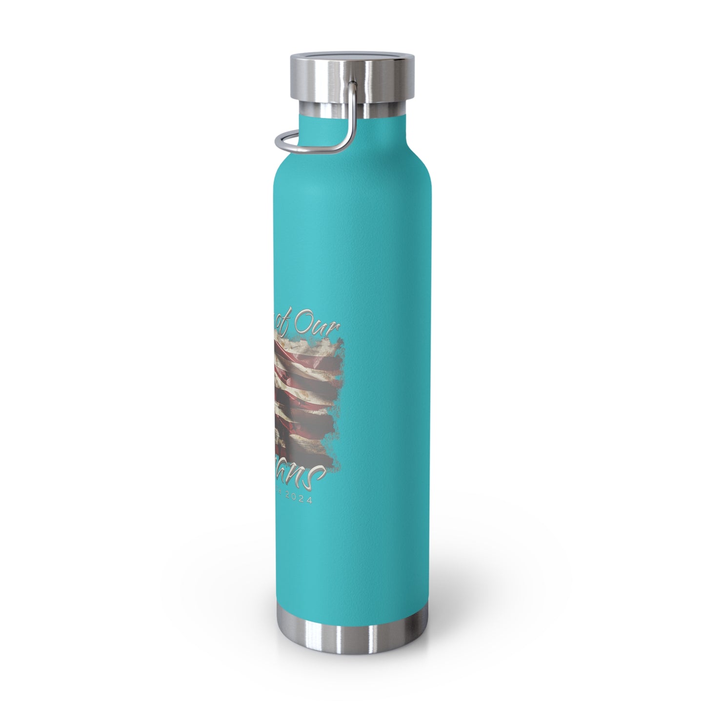 Veterans Day 2024 Copper Vacuum Insulated Bottle, 22oz