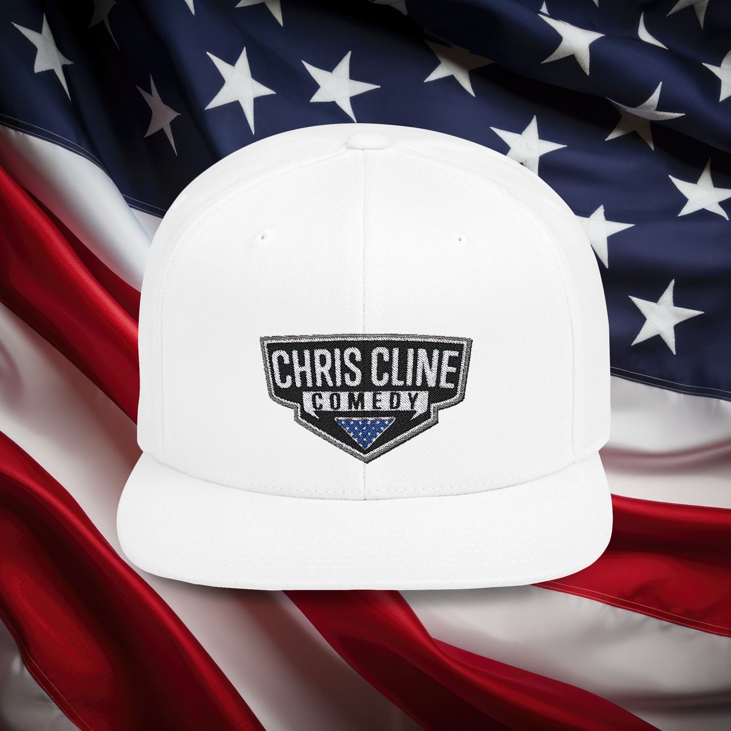 Hat Snapback Supports Chris Cline Comedy