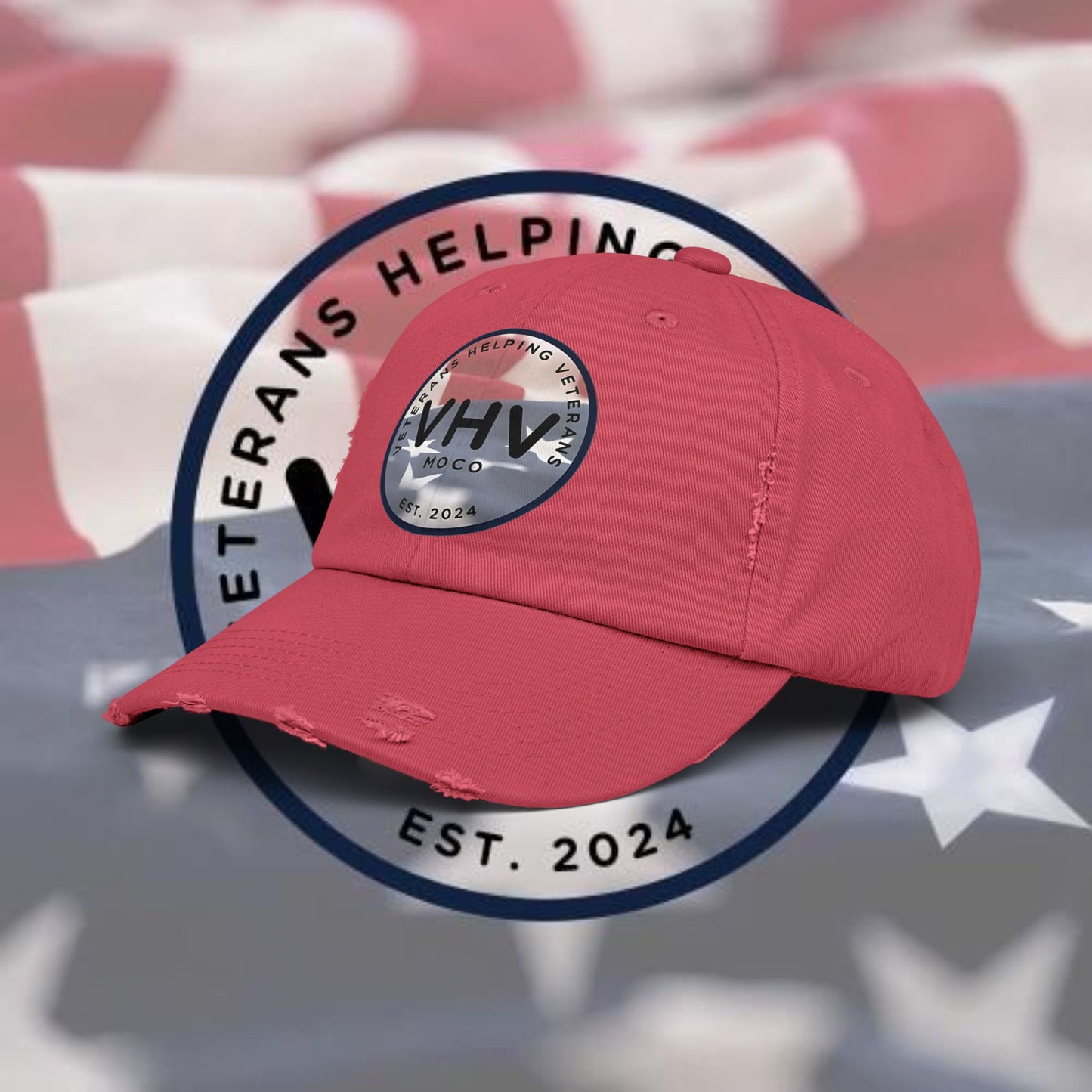 Veterans Helping Veterans MoCo Distressed Cap