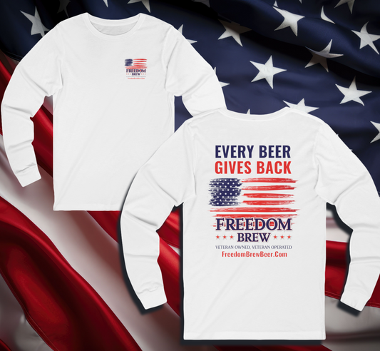 Freedom Brew Jersey Long Sleeve Tee