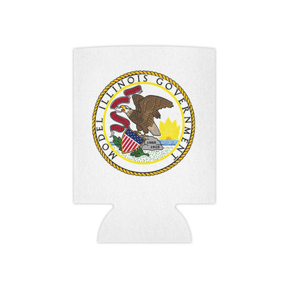 Model Illinois Government Drink Koozie