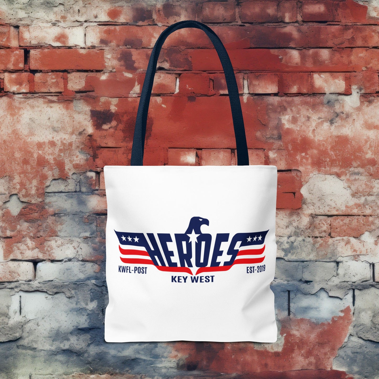 Heroes Bar key West Tote Bag