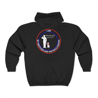 Brothers and Sisters Keeper Zipper Hoodie