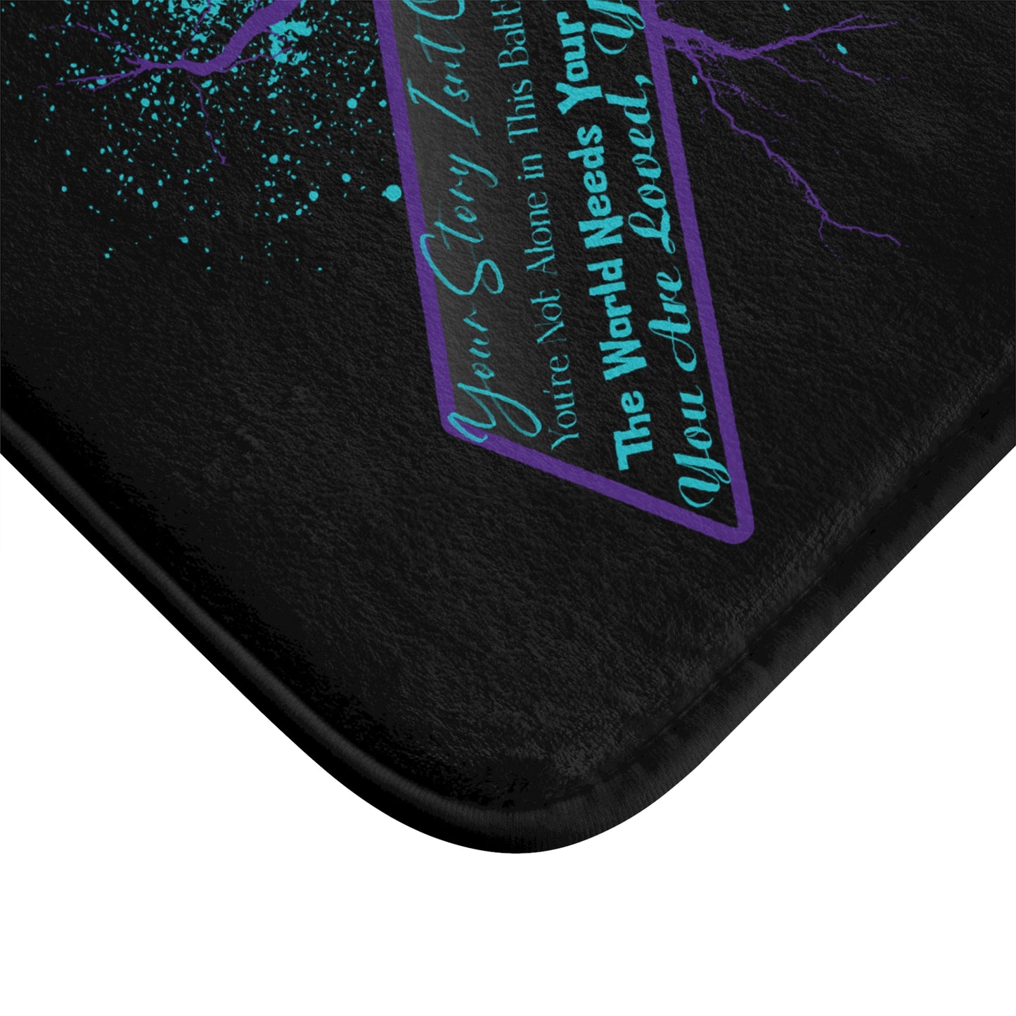 Suicide Prevention Bath Mat