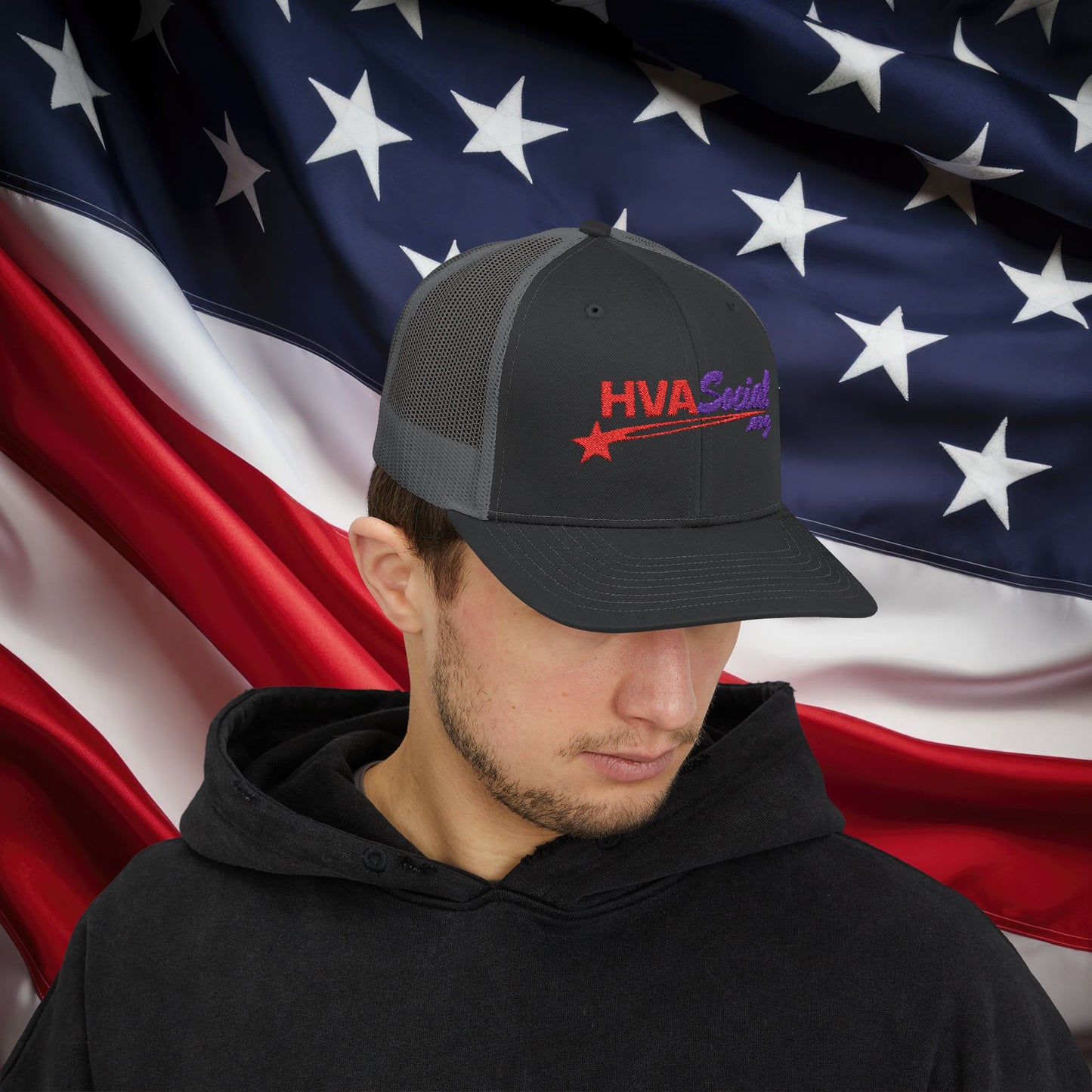 Trucker Cap - Supports HVA Social