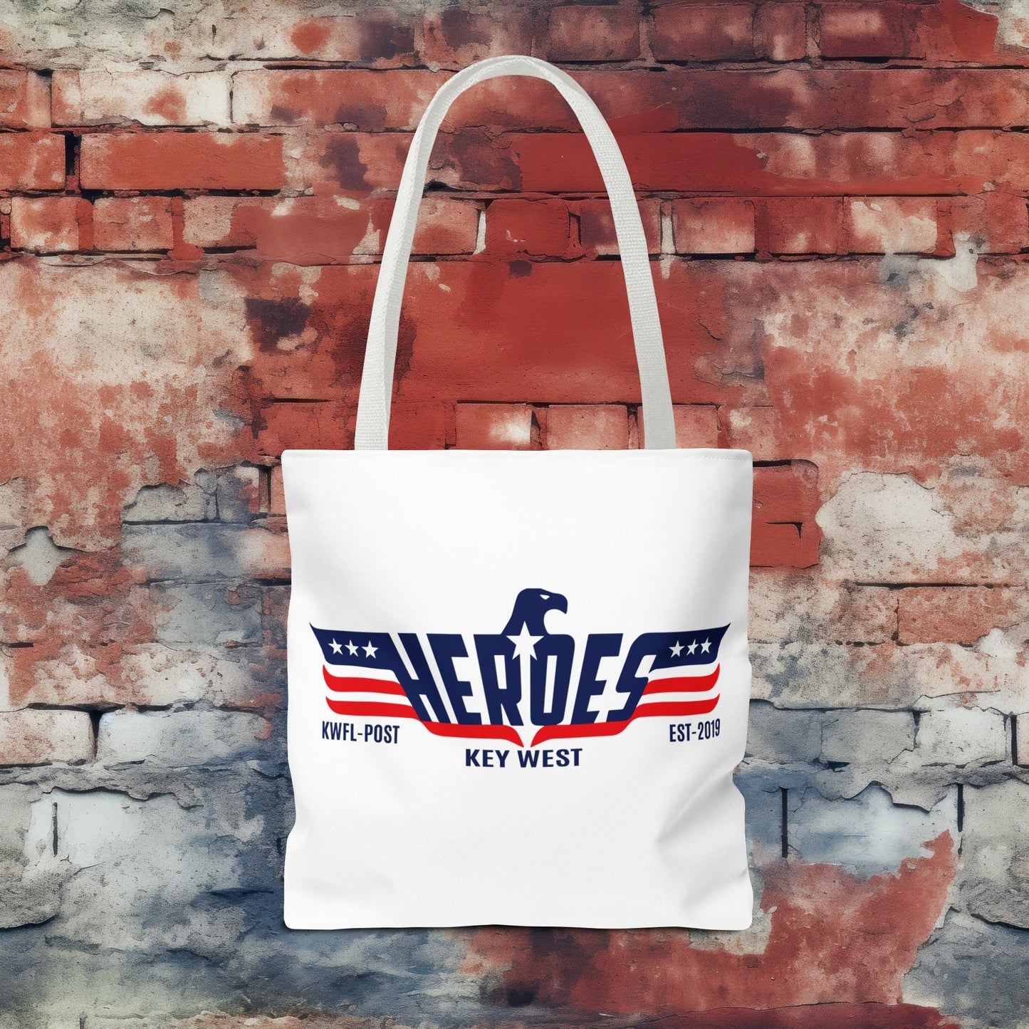 Heroes Bar key West Tote Bag