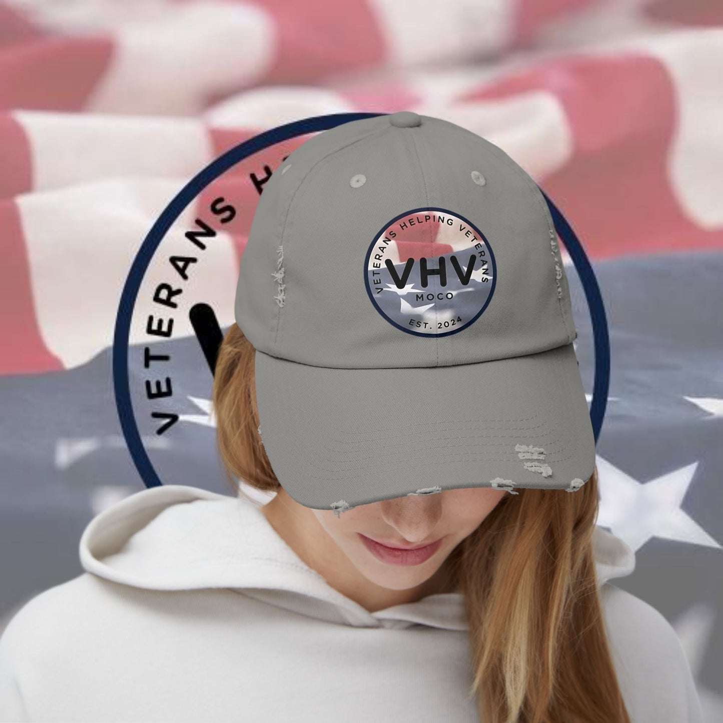 Veterans Helping Veterans MoCo Distressed Cap