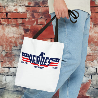 Heroes Bar key West Tote Bag