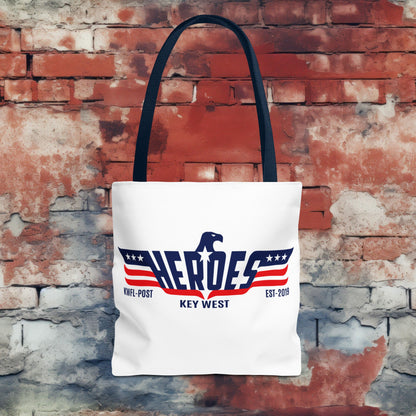 Heroes Bar key West Tote Bag