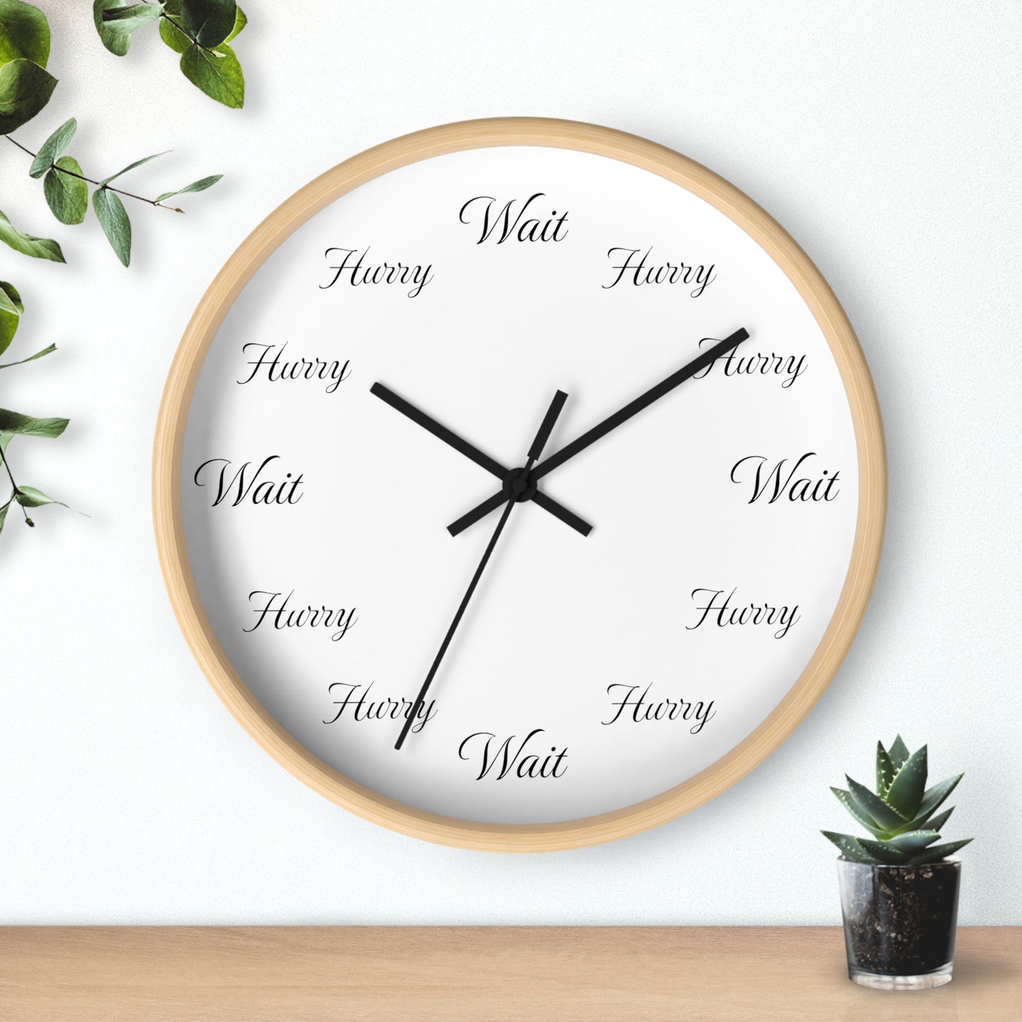 Military Time Wall Clock