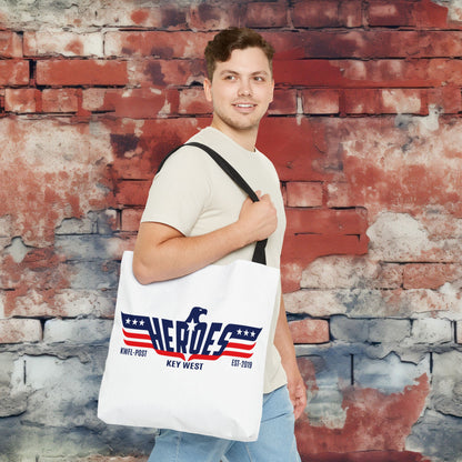 Heroes Bar key West Tote Bag