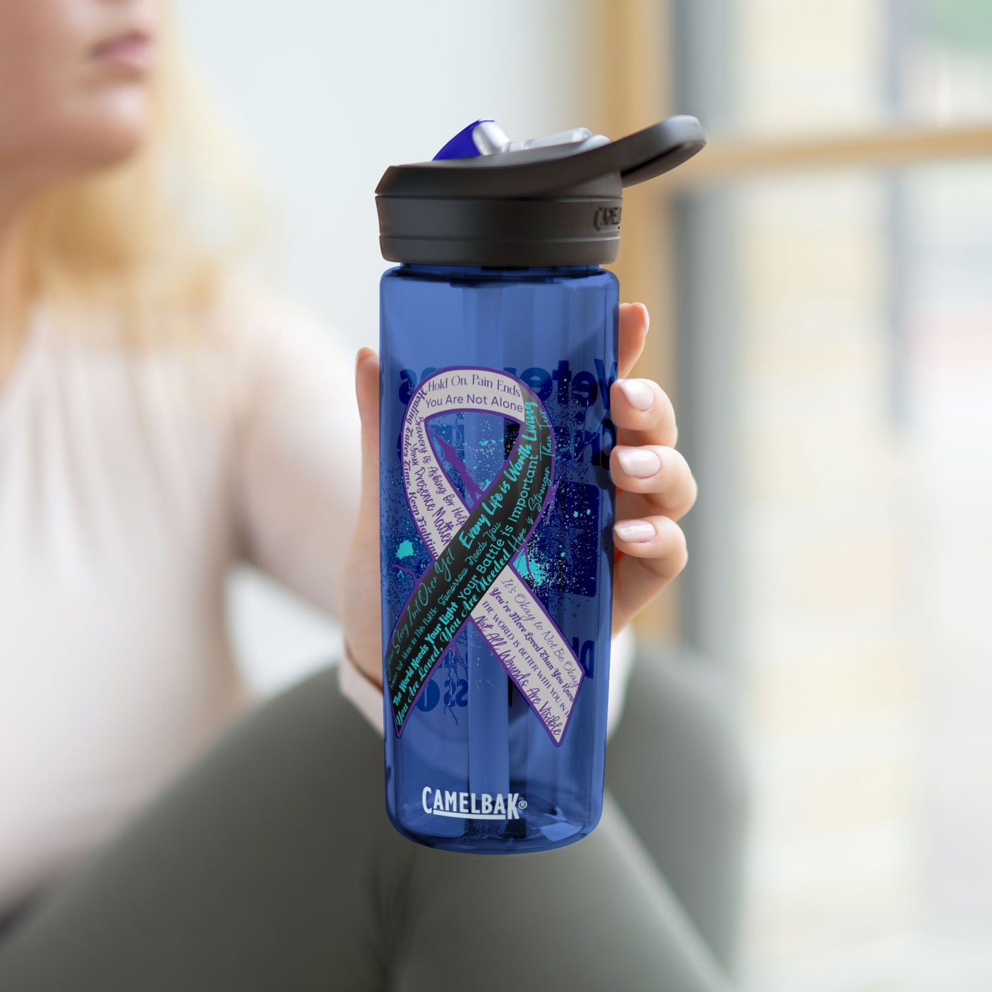 Suicide Prevention CamelBak Eddy®  Water Bottle