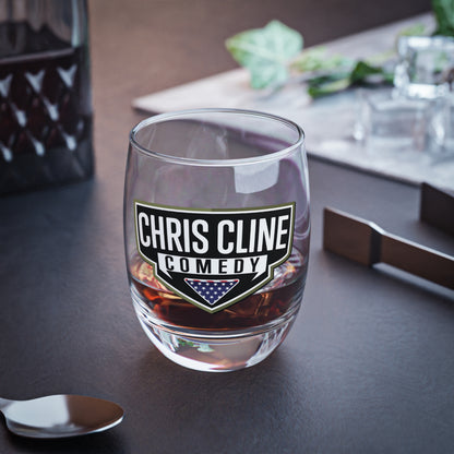 Whiskey Glass - Supports Chris Cline Comedy