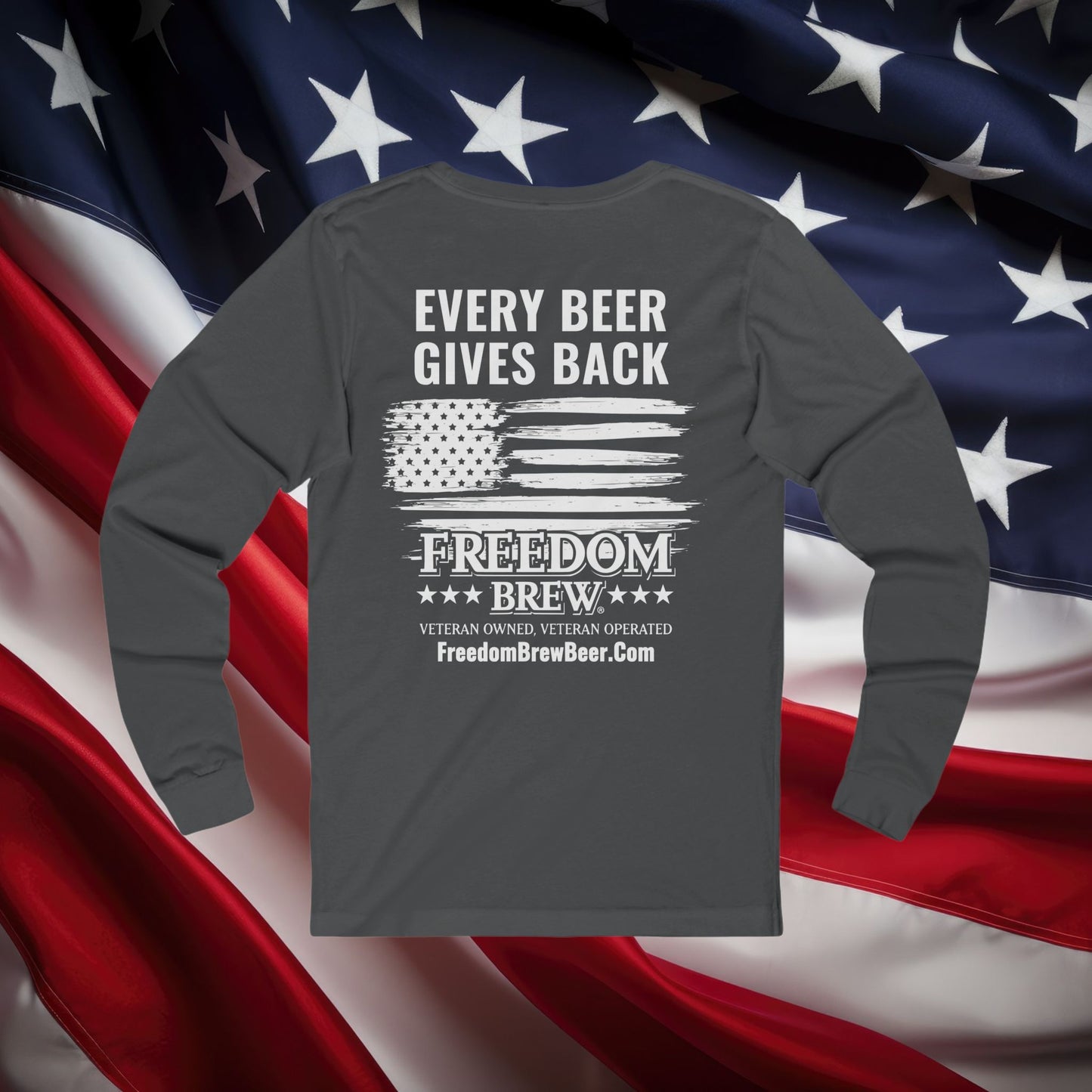 Freedom Brew Jersey Long Sleeve Tee