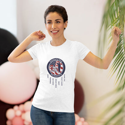 Women's Tee - Supports 7 Days For The Troops