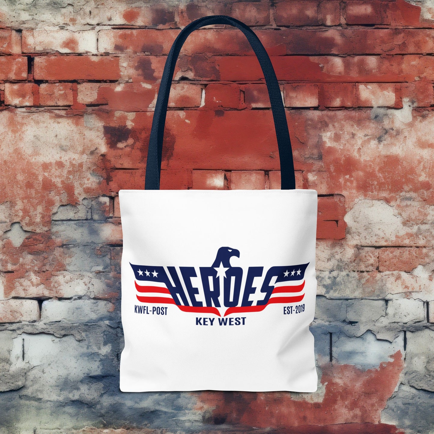 Heroes Bar key West Tote Bag