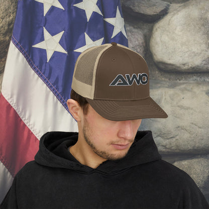 American Warrior Outdoors Snapback Trucker Cap