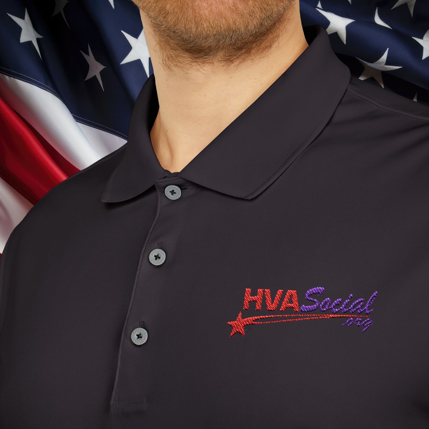 Polo Shirt - Supports HVA Social