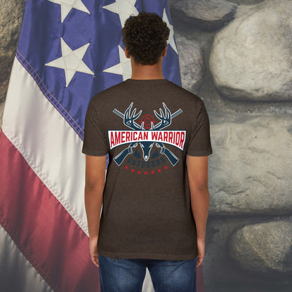 American Warrior Outdoors Hunting Men's Jersey T-shirt