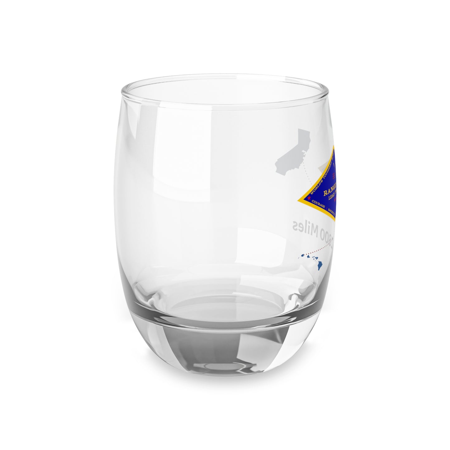 Range Oars Row Whiskey Glass