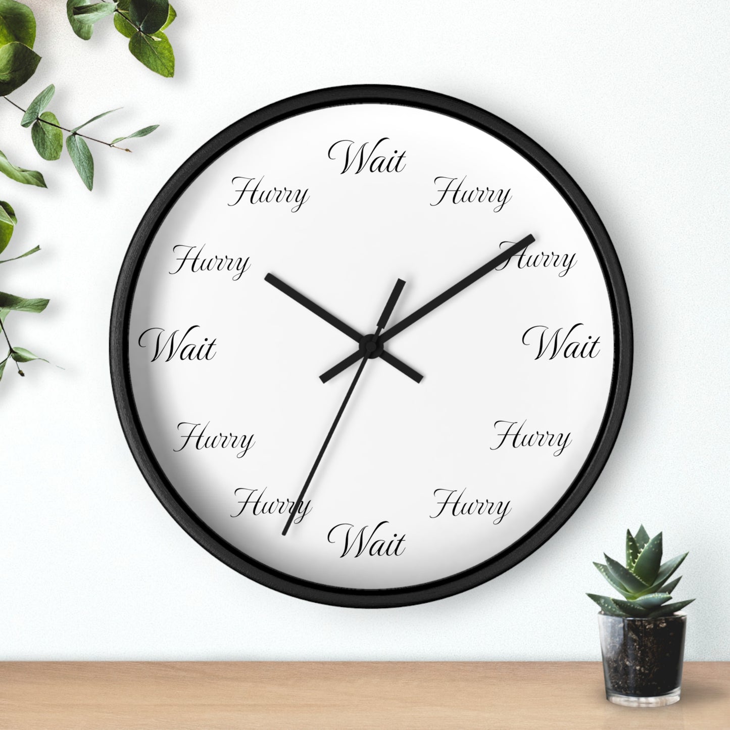 Military Time Wall Clock