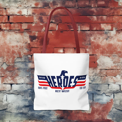 Heroes Bar key West Tote Bag